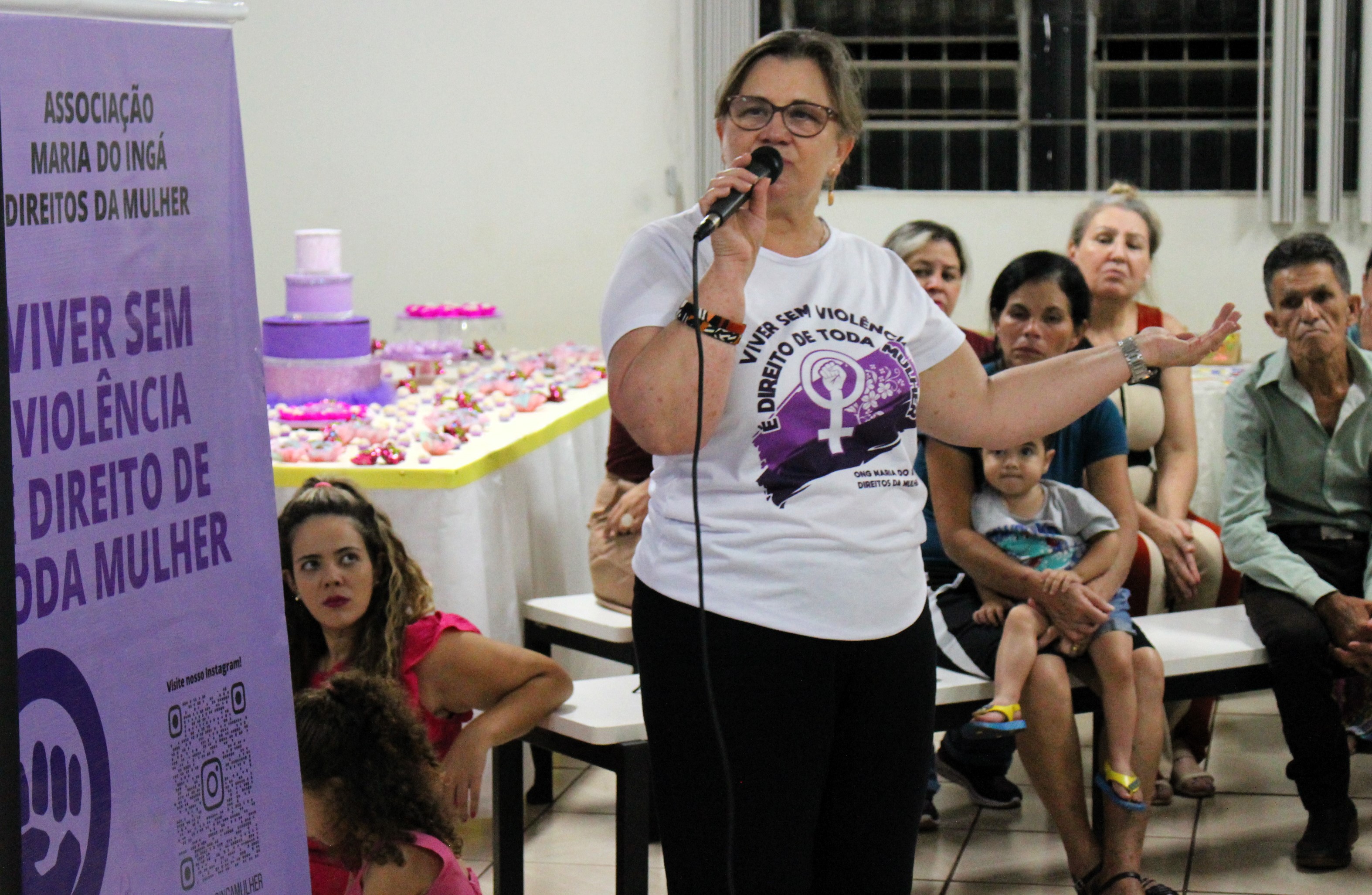 Ciaps de Sarandi promove roda de conversa com mães para conscientização sobre violência contra a mulher 